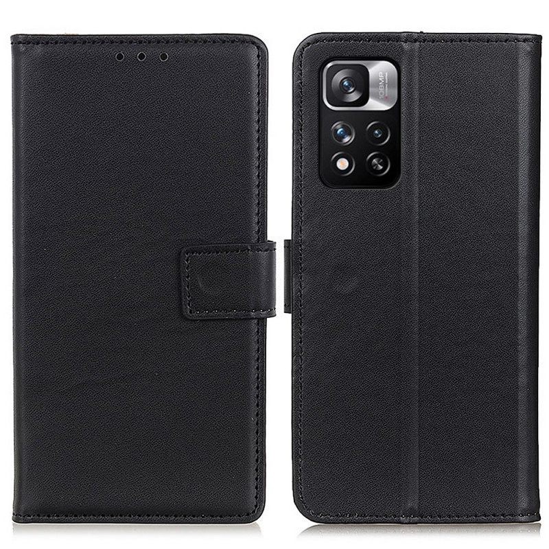 Kotelot Xiaomi Redmi Note 11 Pro Plus 5G Simple Faux Leather