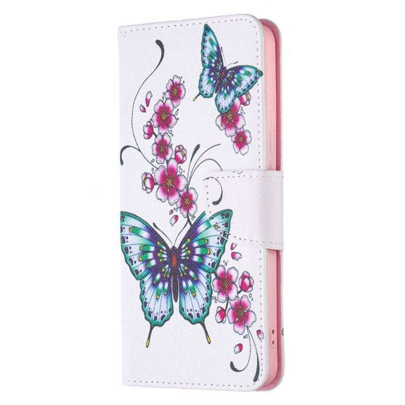 Kotelot Xiaomi Redmi Note 11 Pro Plus 5G Style Butterflies