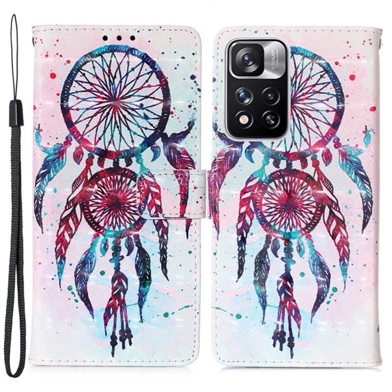 Kotelot Xiaomi Redmi Note 11 Pro Plus 5G Watercolour Dreamcatcher