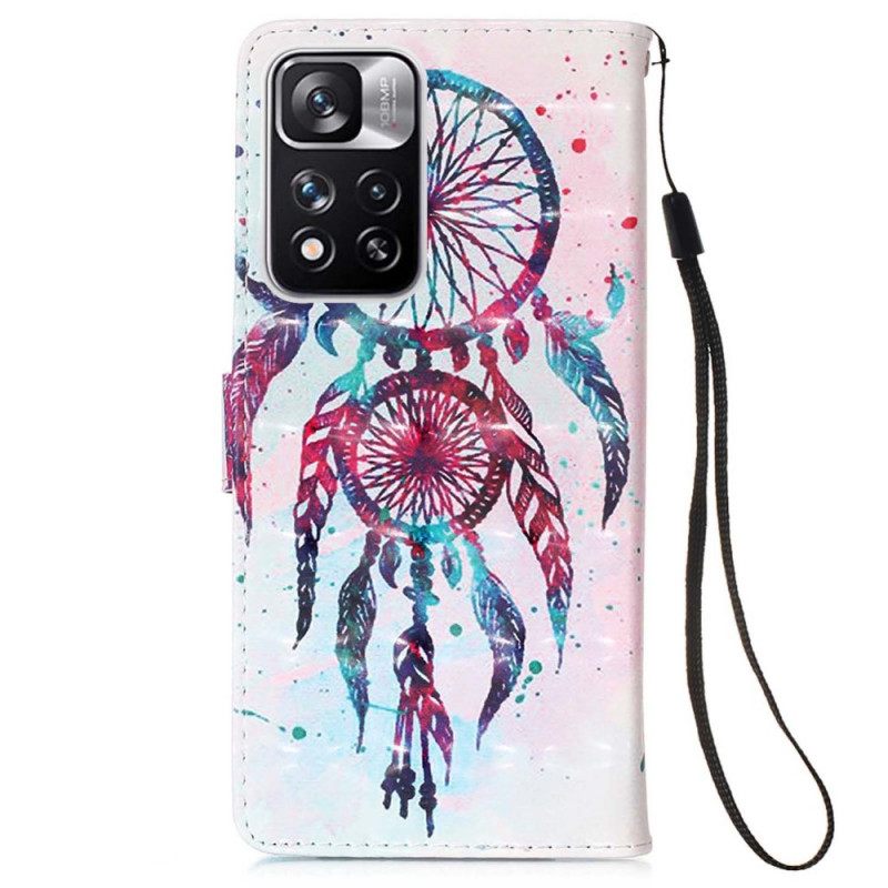 Kotelot Xiaomi Redmi Note 11 Pro Plus 5G Watercolour Dreamcatcher