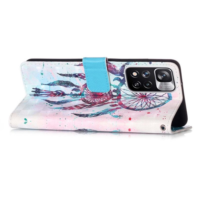 Kotelot Xiaomi Redmi Note 11 Pro Plus 5G Watercolour Dreamcatcher