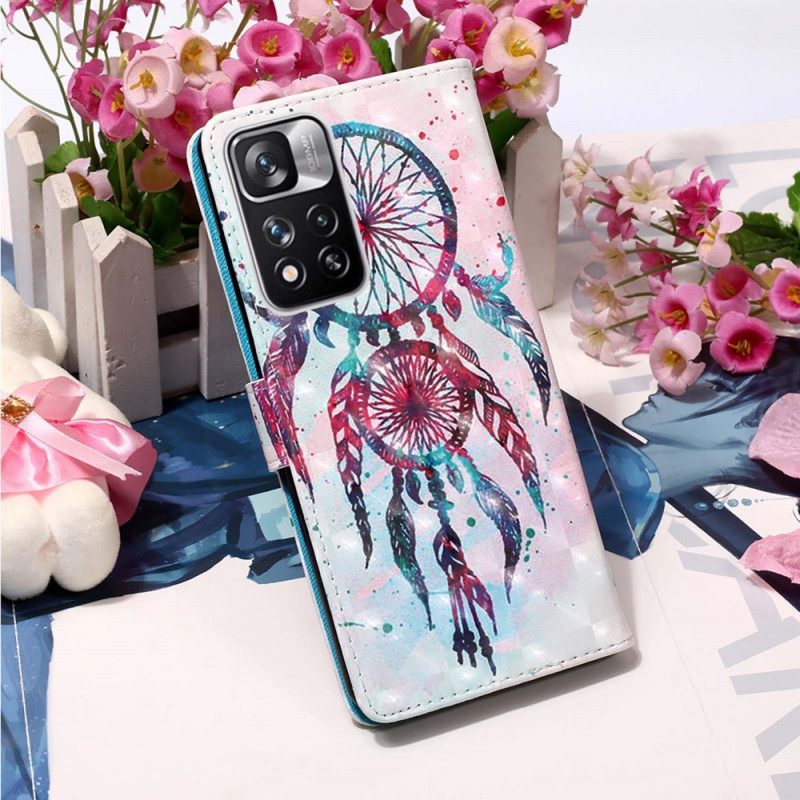 Kotelot Xiaomi Redmi Note 11 Pro Plus 5G Watercolour Dreamcatcher