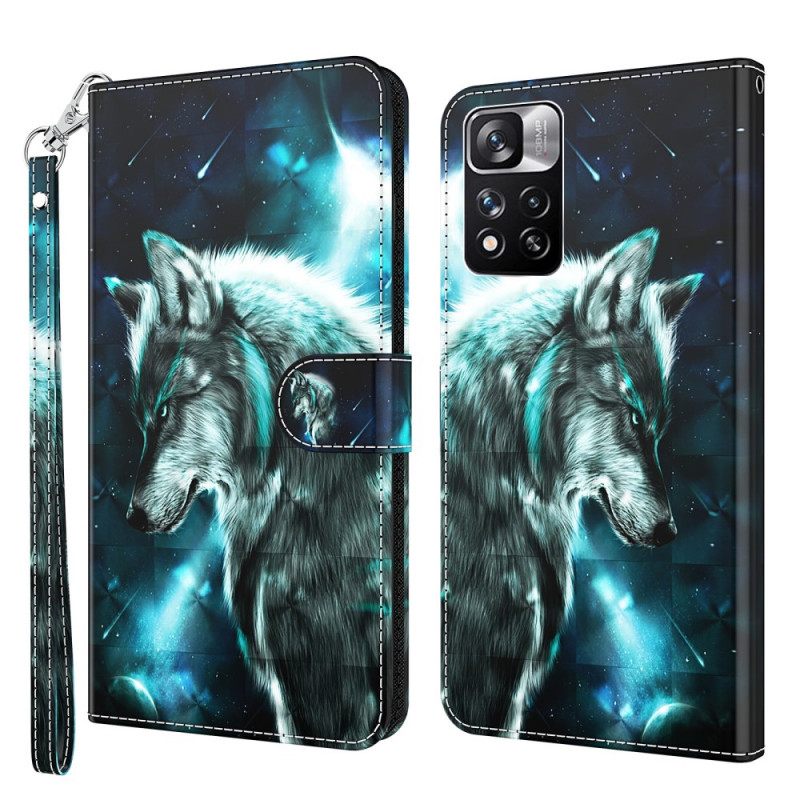 Kotelot Xiaomi Redmi Note 11 Pro Plus 5G Wolf 3d