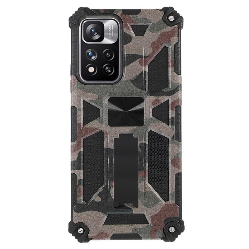 Kuori Xiaomi Redmi Note 11 Pro Plus 5G Camouflage Irrotettava Tuki