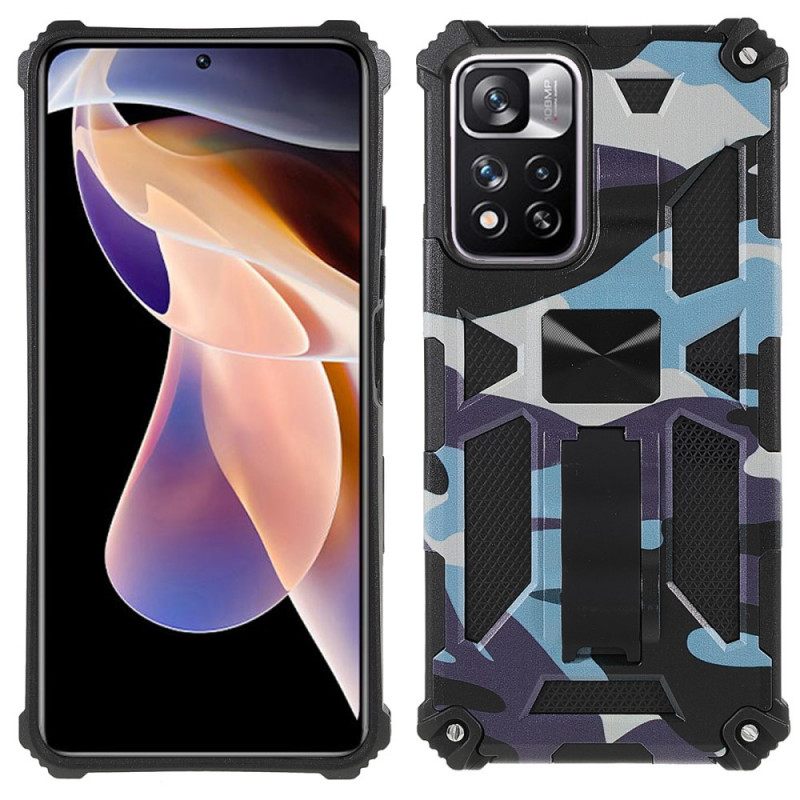 Kuori Xiaomi Redmi Note 11 Pro Plus 5G Camouflage Irrotettava Tuki