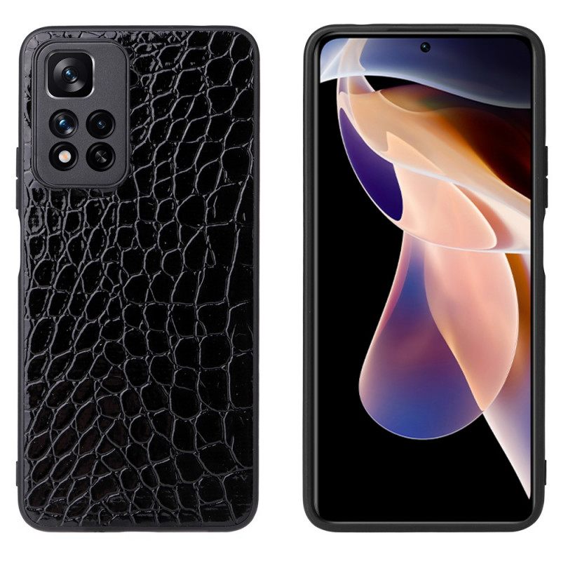 Kuori Xiaomi Redmi Note 11 Pro Plus 5G Crocodile Skin Effect