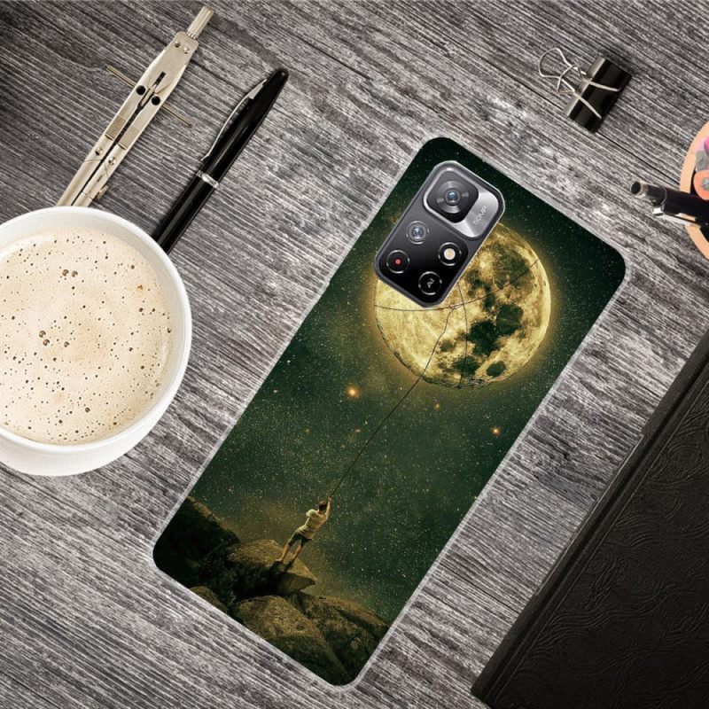 Kuori Xiaomi Redmi Note 11 Pro Plus 5G Flexible Moon Man