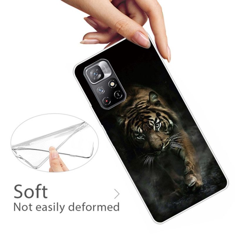 Kuori Xiaomi Redmi Note 11 Pro Plus 5G Flexible Tiger