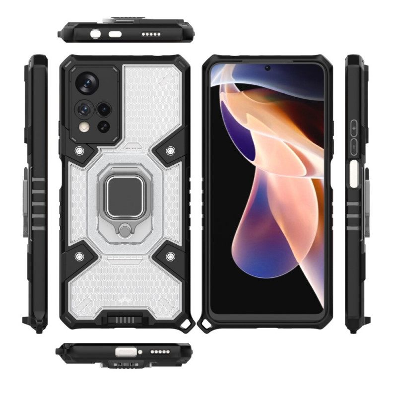 Kuori Xiaomi Redmi Note 11 Pro Plus 5G Honeycomb Renkaalla