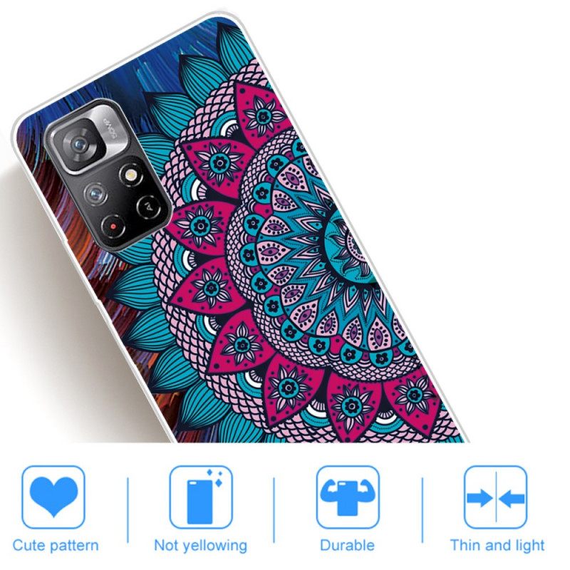 Kuori Xiaomi Redmi Note 11 Pro Plus 5G Silicone Mandala