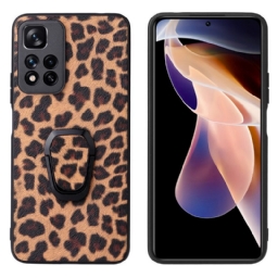 Kuori Xiaomi Redmi Note 11 Pro Plus 5G Style Leopard Ring Tuki