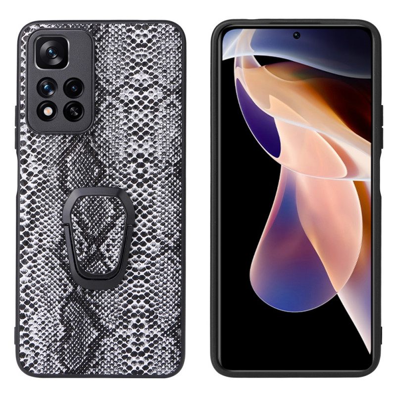 Kuori Xiaomi Redmi Note 11 Pro Plus 5G Style Snake Ring-teline