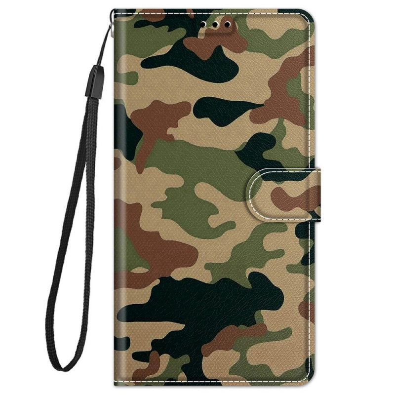 Nahkakotelo Xiaomi Redmi Note 11 Pro Plus 5G Military Camouflage