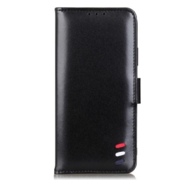 Nahkakotelo Xiaomi Redmi Note 11 Pro Plus 5G Tricolor Leather Effect