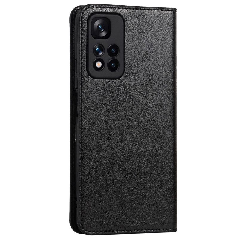 Puhelinkuoret Xiaomi Redmi Note 11 Pro Plus 5G Kotelot Flip Aitoa Nahkaa