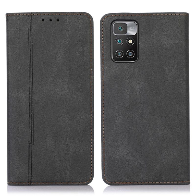 Puhelinkuoret Xiaomi Redmi Note 11 Pro Plus 5G Kotelot Flip Style Leather Line