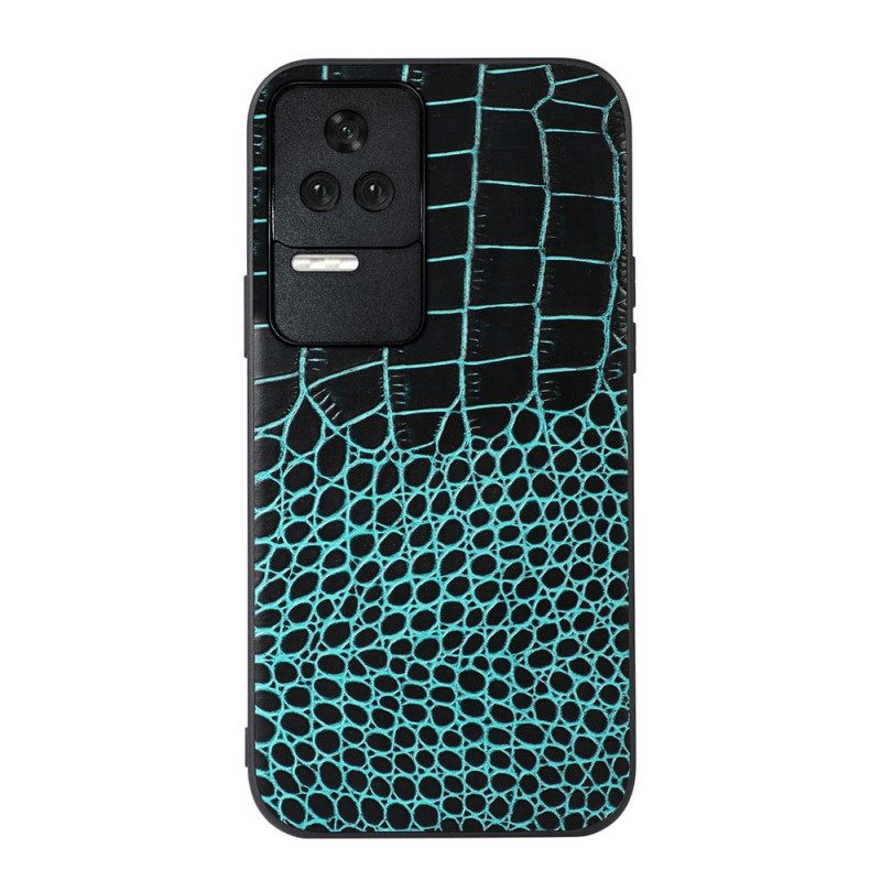 Case Poco F4 Crocodile Texture Aitoa Nahkaa