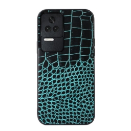 Case Poco F4 Crocodile Texture Aitoa Nahkaa