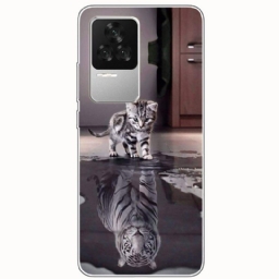 Case Poco F4 Feline Dream Silikoni