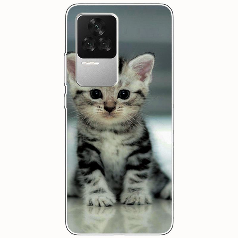 Case Poco F4 Kitten