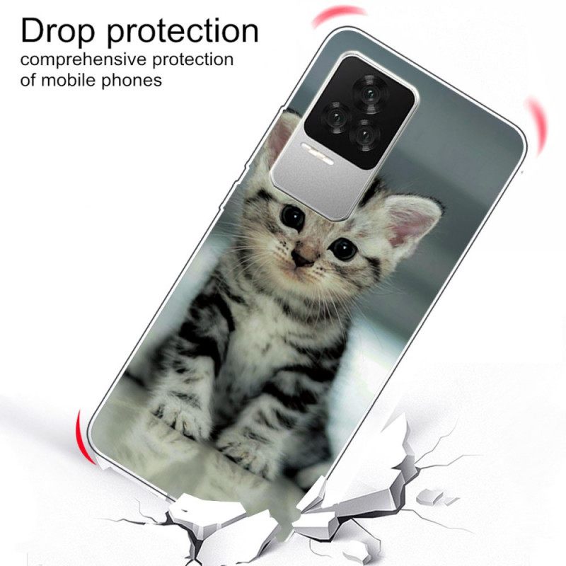 Case Poco F4 Kitten