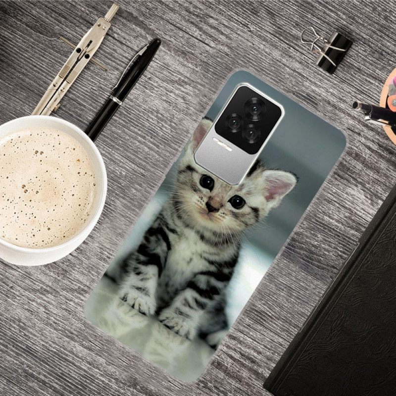 Case Poco F4 Kitten