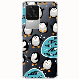 Case Poco F4 Penguins