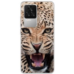 Case Poco F4 Silicone Leopard