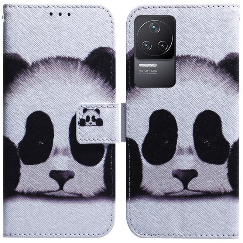 Flip Case Poco F4 Panda