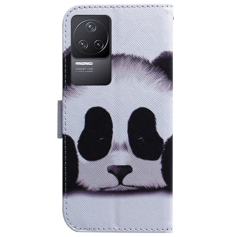 Flip Case Poco F4 Panda