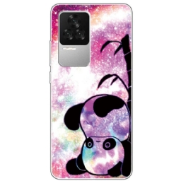 Kuori Poco F4 Silicone Panda Ylösalaisin