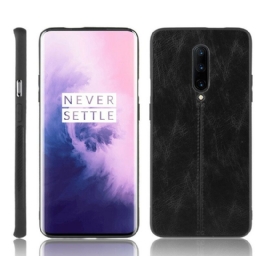 Case OnePlus 7 Pro Couture Nahkaefekti