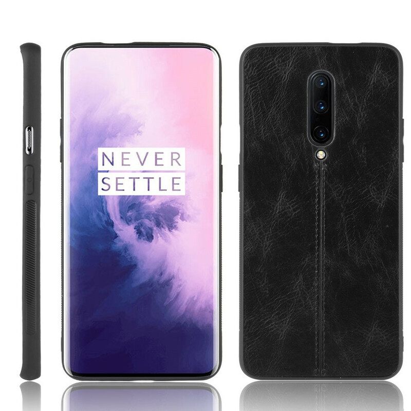 Case OnePlus 7 Pro Couture Nahkaefekti