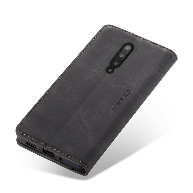 Puhelinkuoret OnePlus 7 Pro Kotelot Flip Caseme Keinonahka