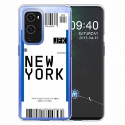 Case OnePlus 9 Pro Boarding Pass New Yorkiin