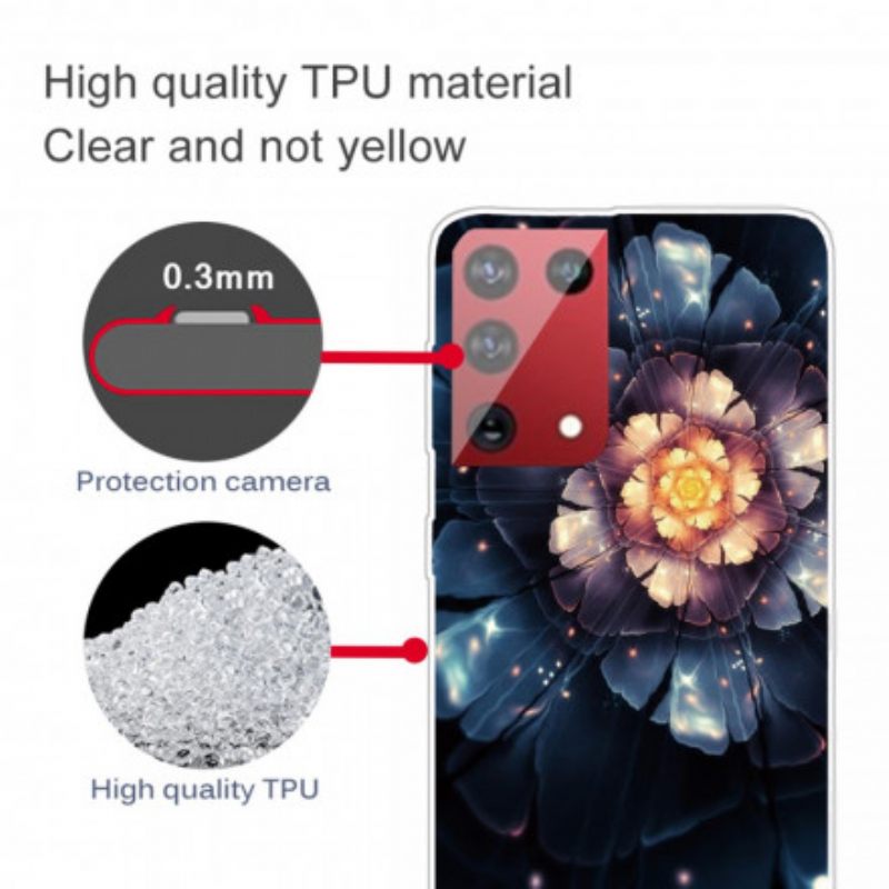 Case OnePlus 9 Pro Joustavat Kukat