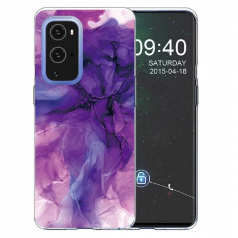 Case OnePlus 9 Pro Värillinen Marmori