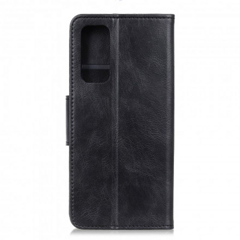 Flip Case OnePlus 9 Pro Käännettävä Nahkaefekti