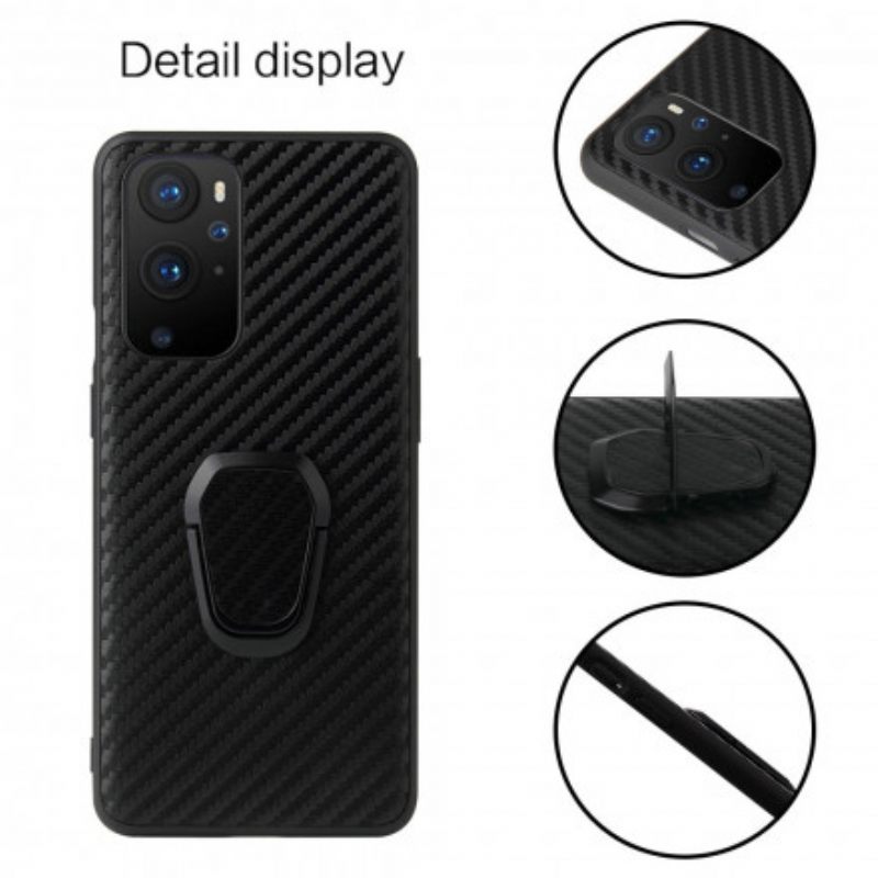 Kuori OnePlus 9 Pro Black Glitter Ring Tuki