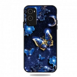 Kuori OnePlus 9 Pro Golden Butterfly