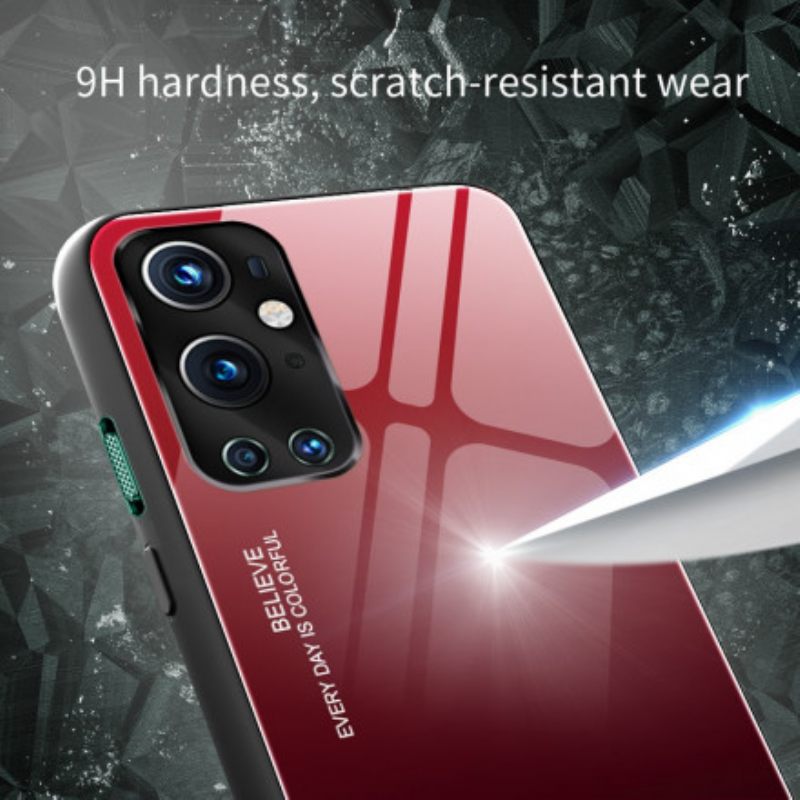 Kuori OnePlus 9 Pro Tempered Glass Ole Oma Itsesi