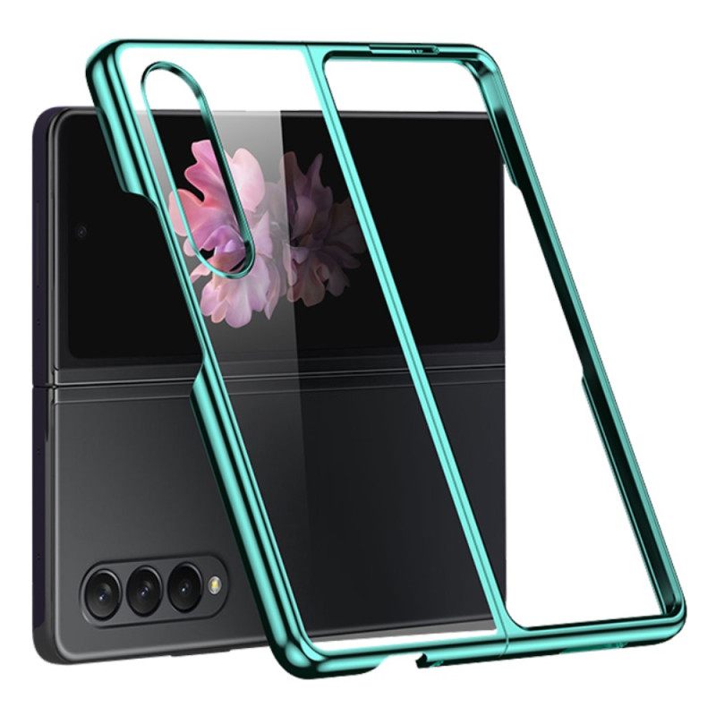 Case Samsung Galaxy Z Fold 4 Clear Metallic