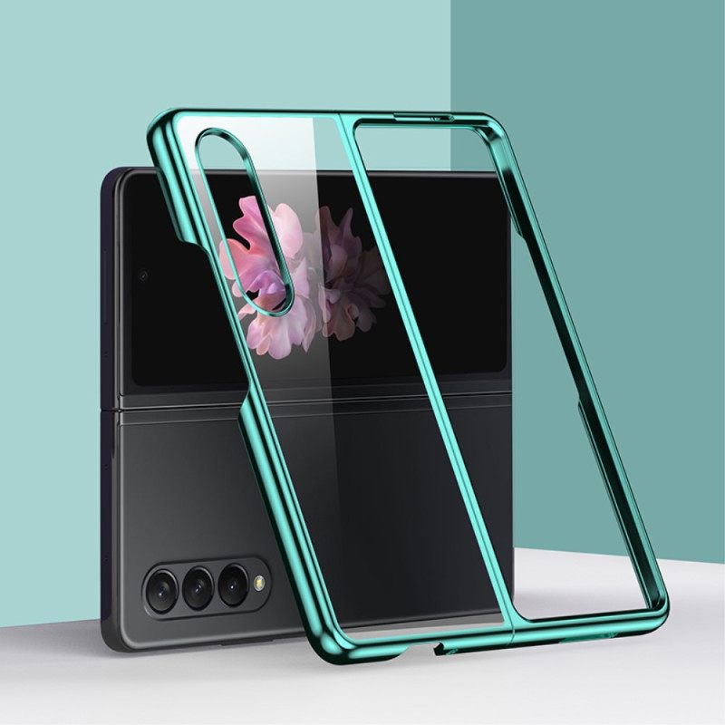 Case Samsung Galaxy Z Fold 4 Clear Metallic