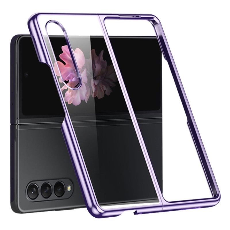 Case Samsung Galaxy Z Fold 4 Clear Metallic