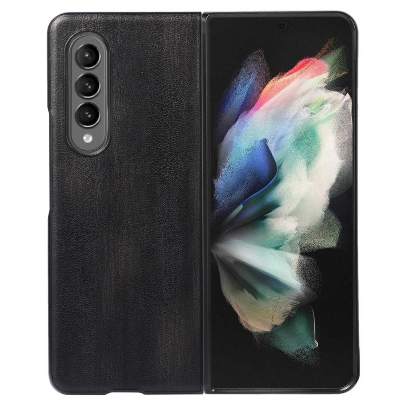 Case Samsung Galaxy Z Fold 4 Vanhentunut Tekonahka