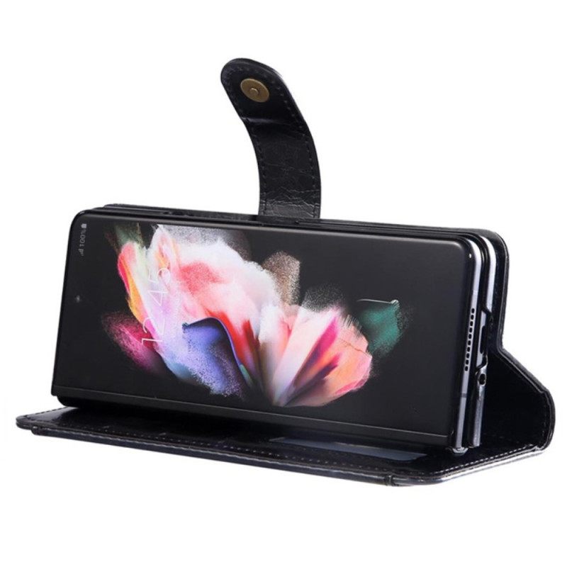 Kotelot Samsung Galaxy Z Fold 4 Faux Leather Multi-taskut