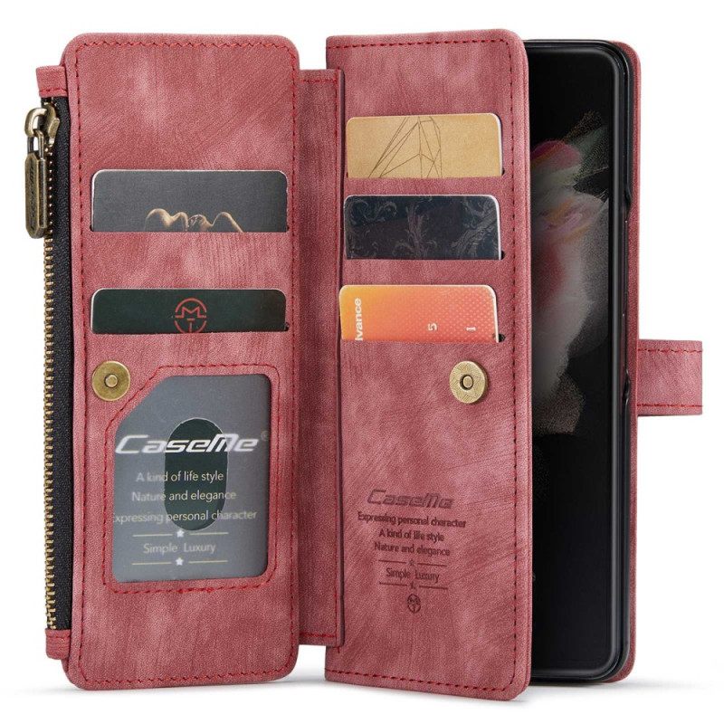 Kotelot Samsung Galaxy Z Fold 4 Lompakkokotelo Sarjan Caseme C30 Lompakko