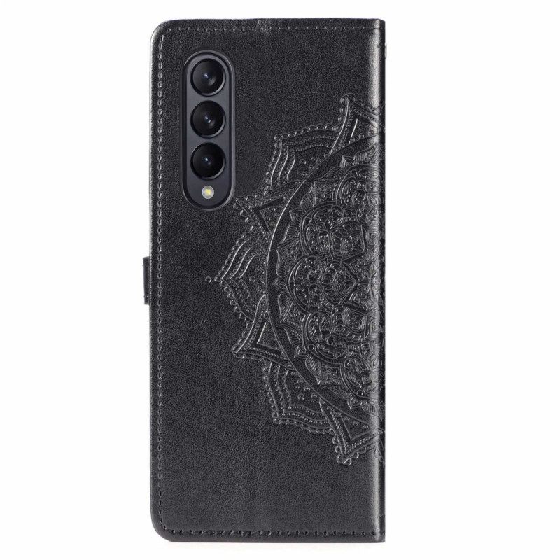 Kotelot Samsung Galaxy Z Fold 4 Suojaketju Kuori Medieval Strappy Mandala