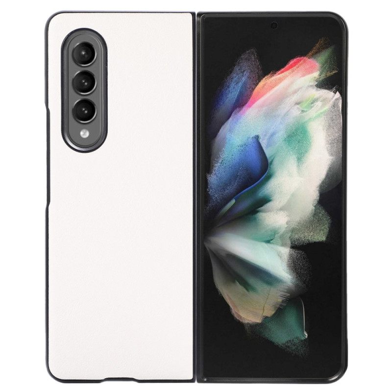 Kuori Samsung Galaxy Z Fold 4 Bicolor Teksturoitu Keinonahka