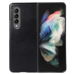 Kuori Samsung Galaxy Z Fold 4 Classic Aito Lehmännahka